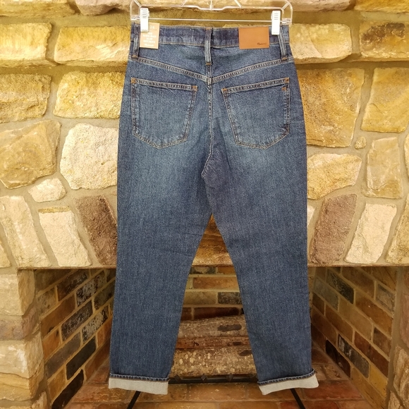 Madewell High-Rise Slim Boyfriend Jeans Size 26 - Picture 7 of 14